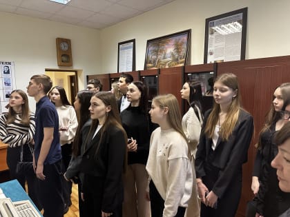 Для студентов техникума проведена экскурсия