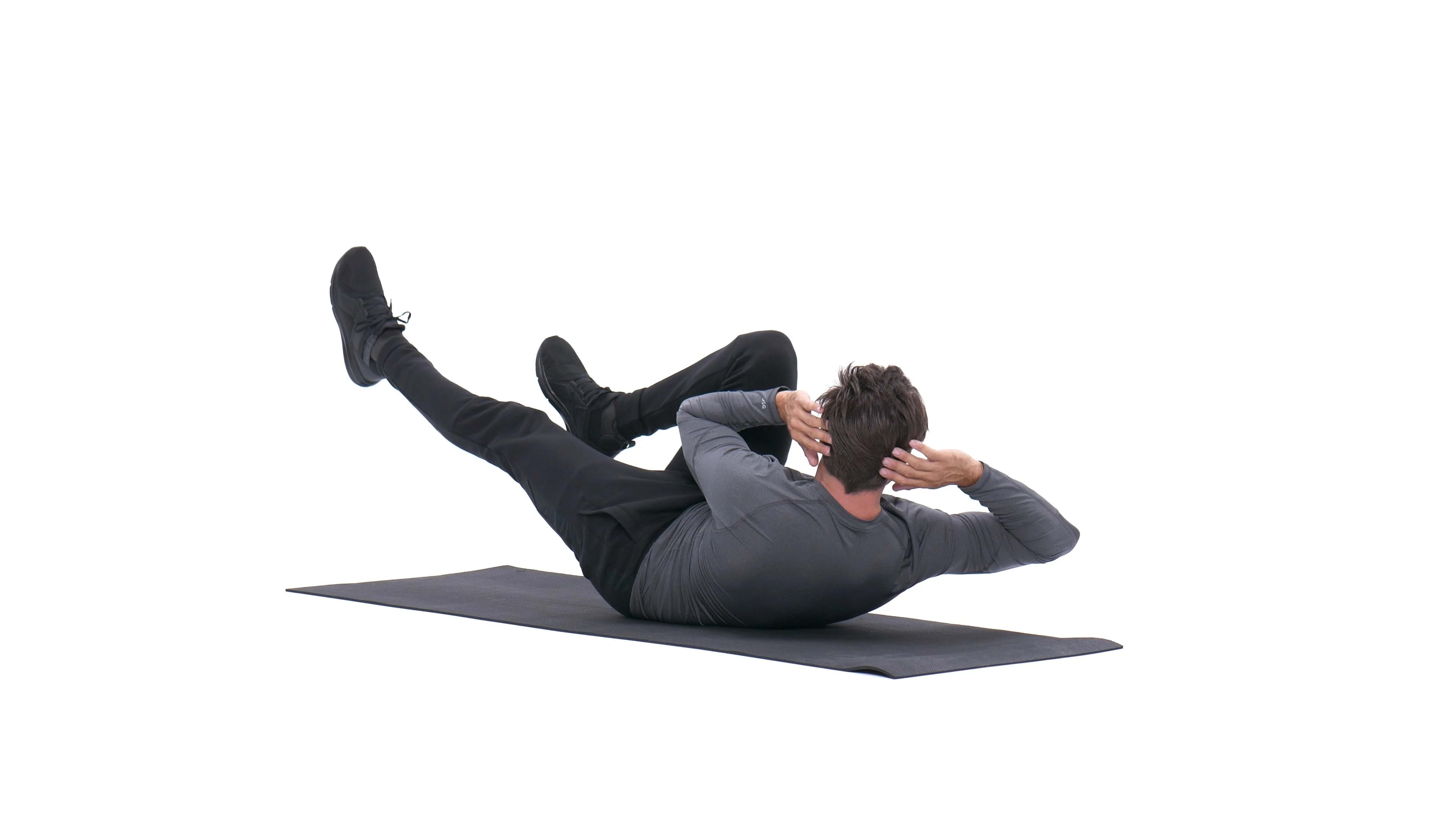 Abdominal Air Bike (Bicycle) Egzersizi