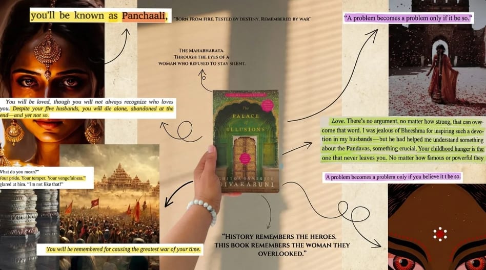 The Palace of Illusions: A Mahabharata Retelling Through Draupadi’s Perspective