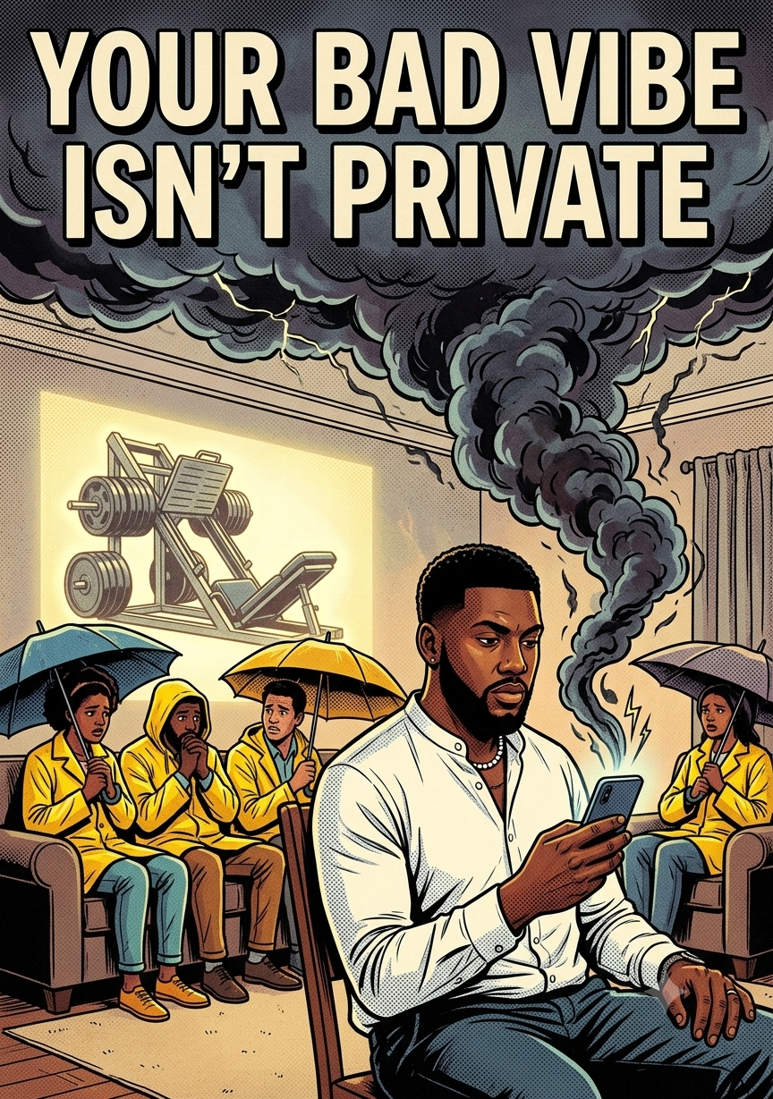 Your Bad Vibe Isn't Private: The Invisible Climate You Force Others to Live In