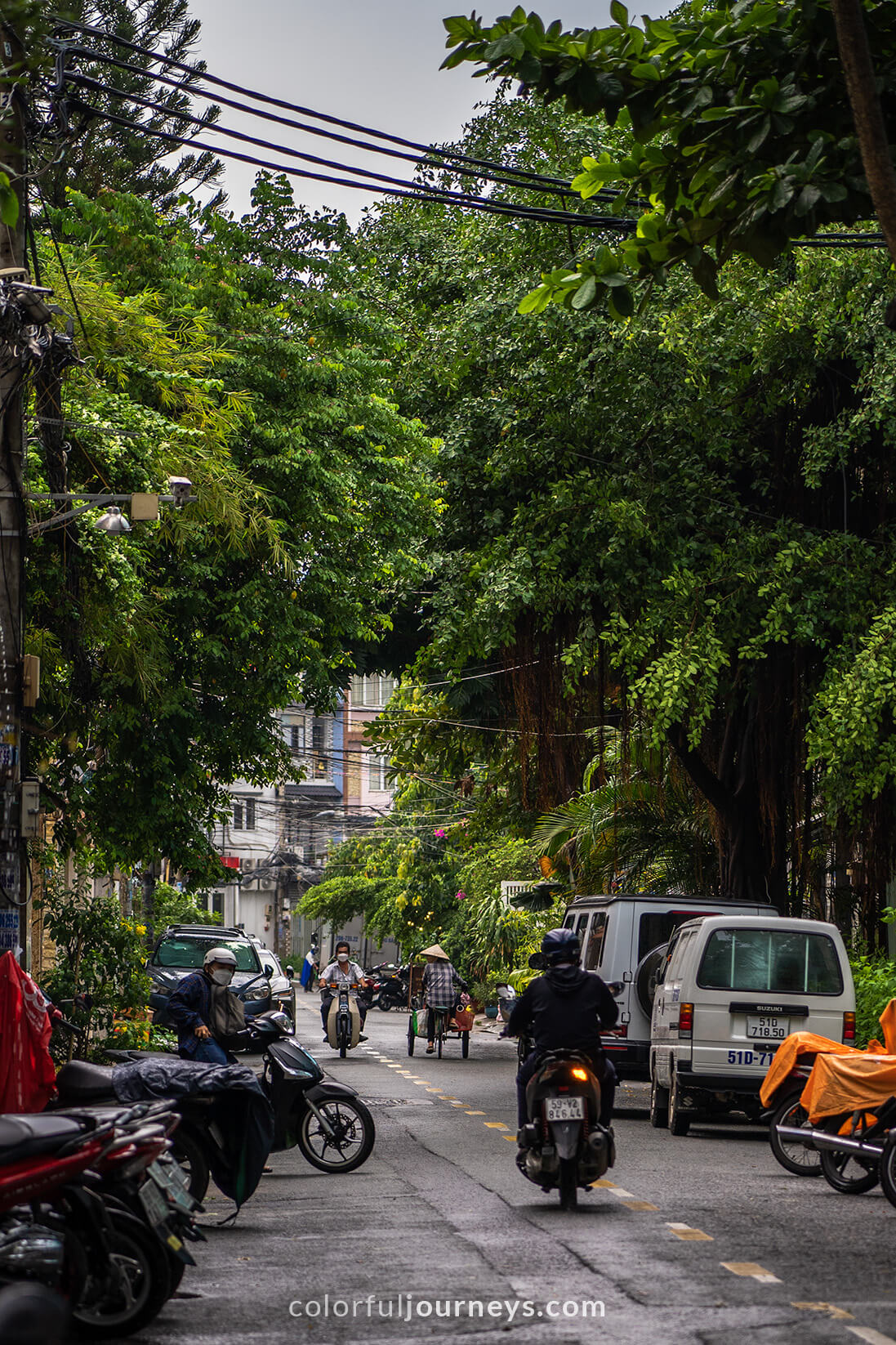 Streets in Saigon, Vietnam