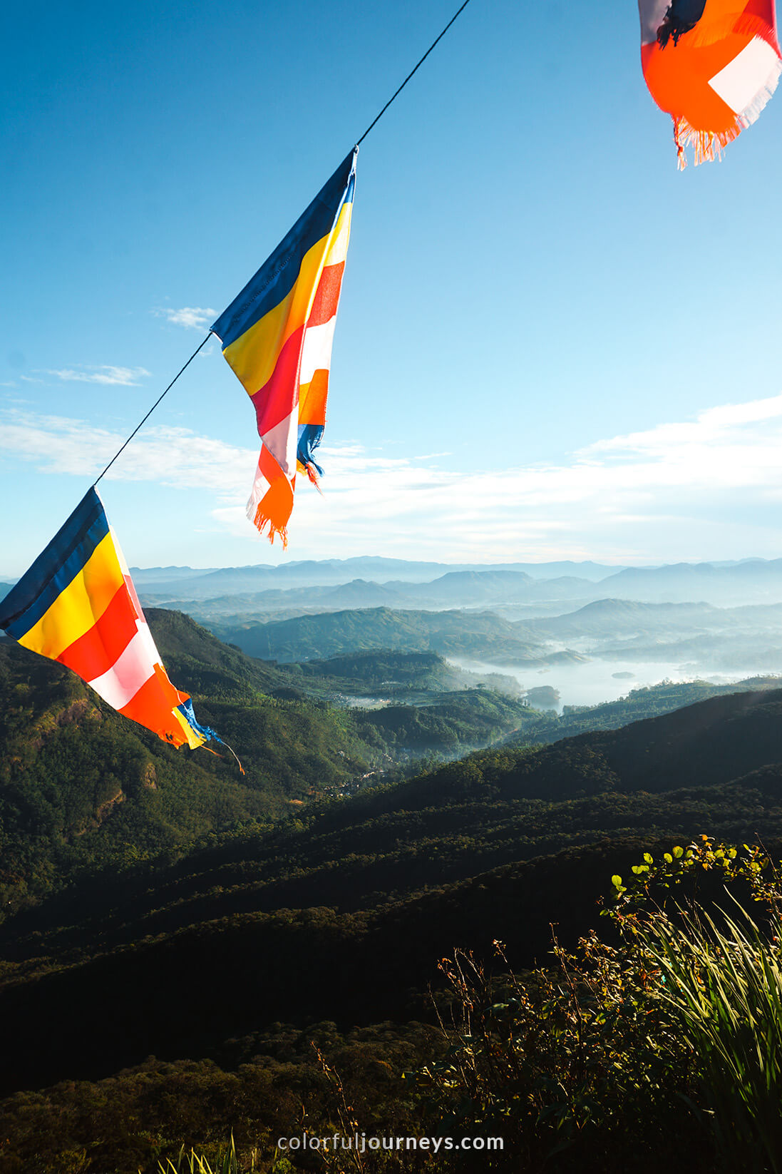 View from Adam's Peak