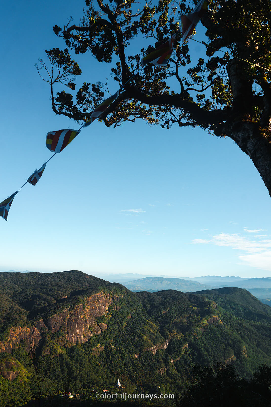 View from Adam's Peak