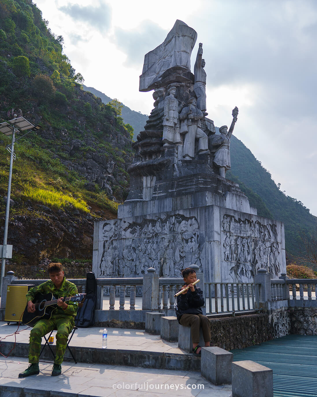 Youth Monument in Vietnam