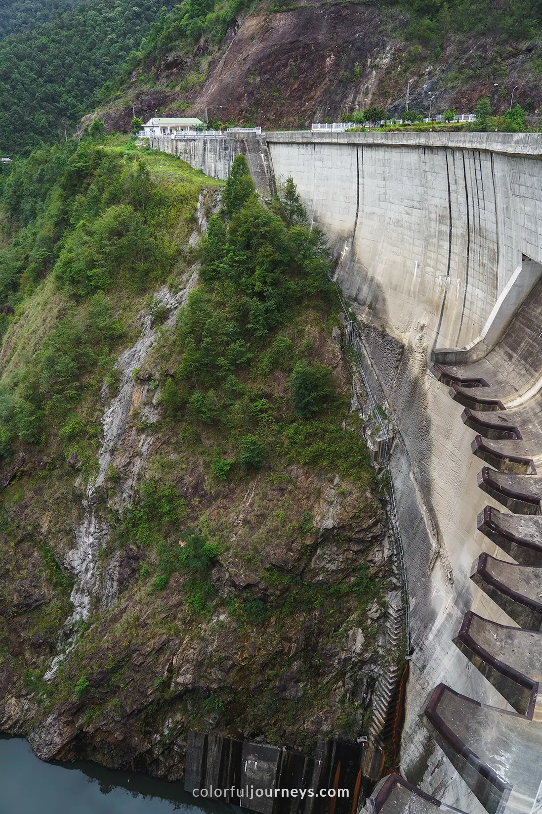 A massive dam in Vietnam