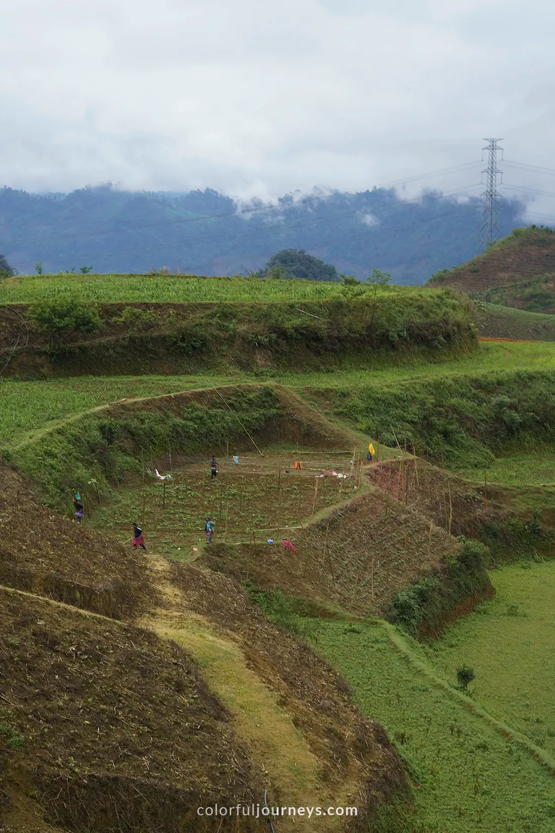 Dramatic landscapes in Vietnam