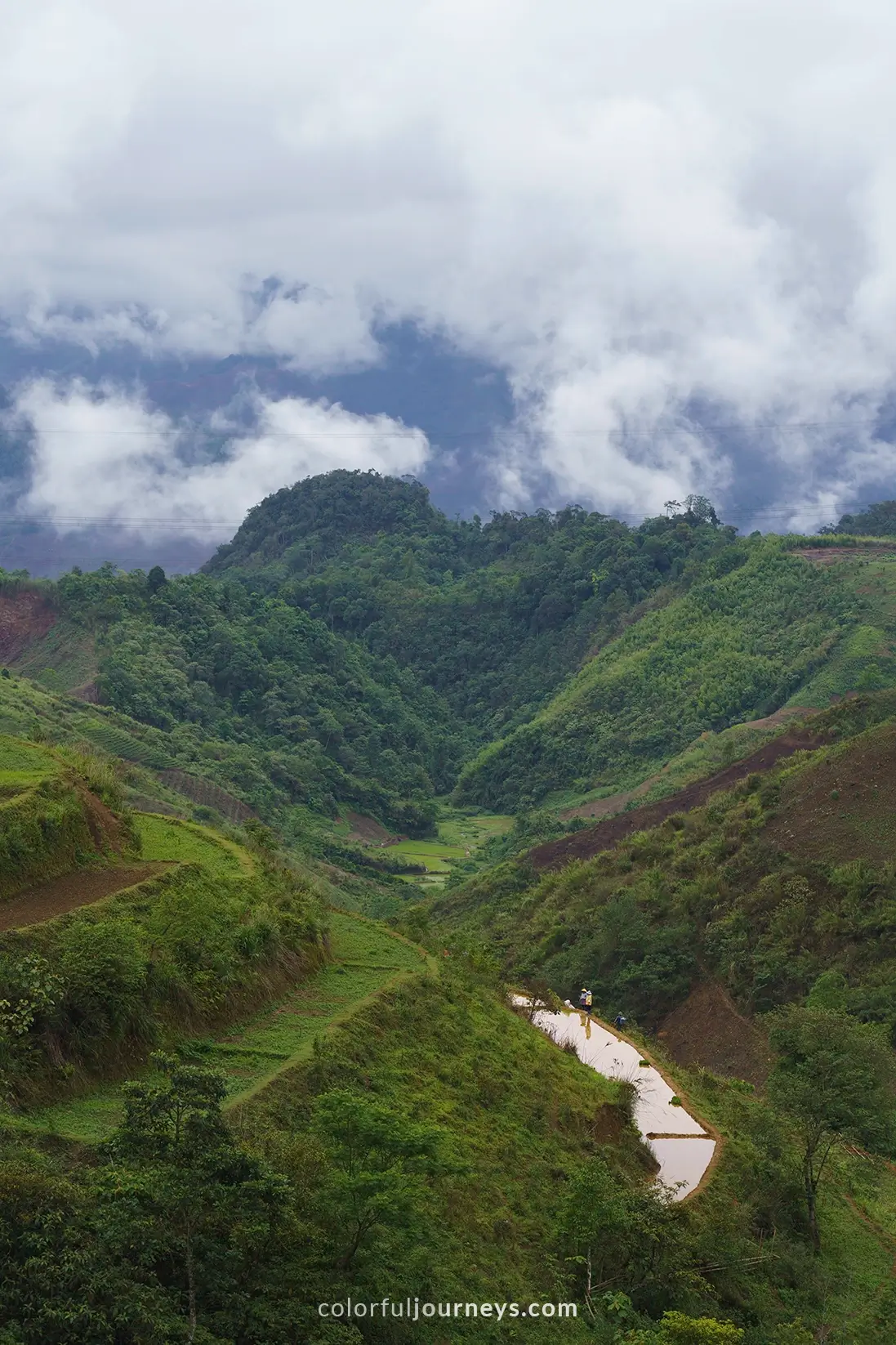 Dramatic landscapes in Vietnam