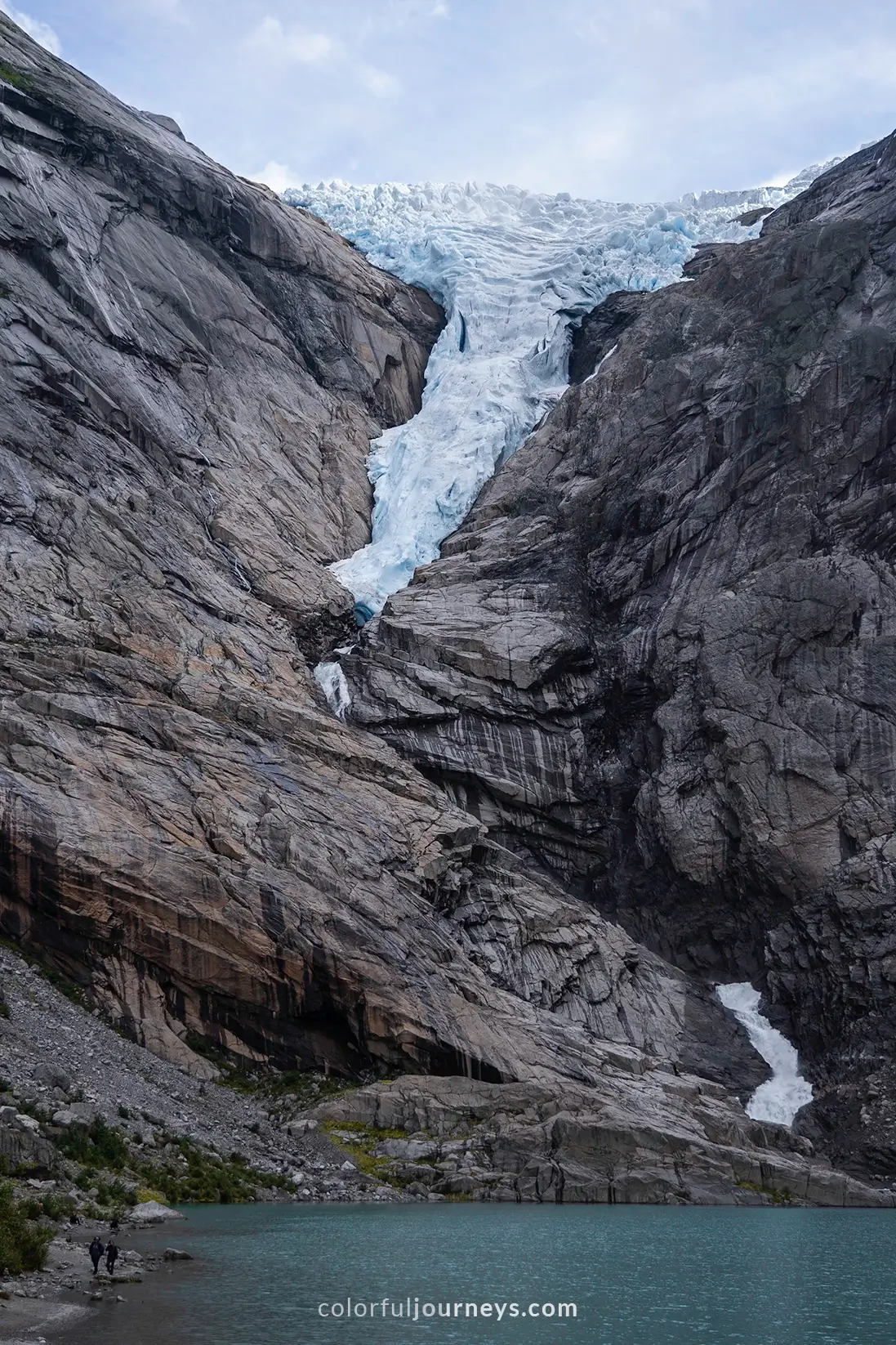 Briksdalsbreen Glacier in Norway