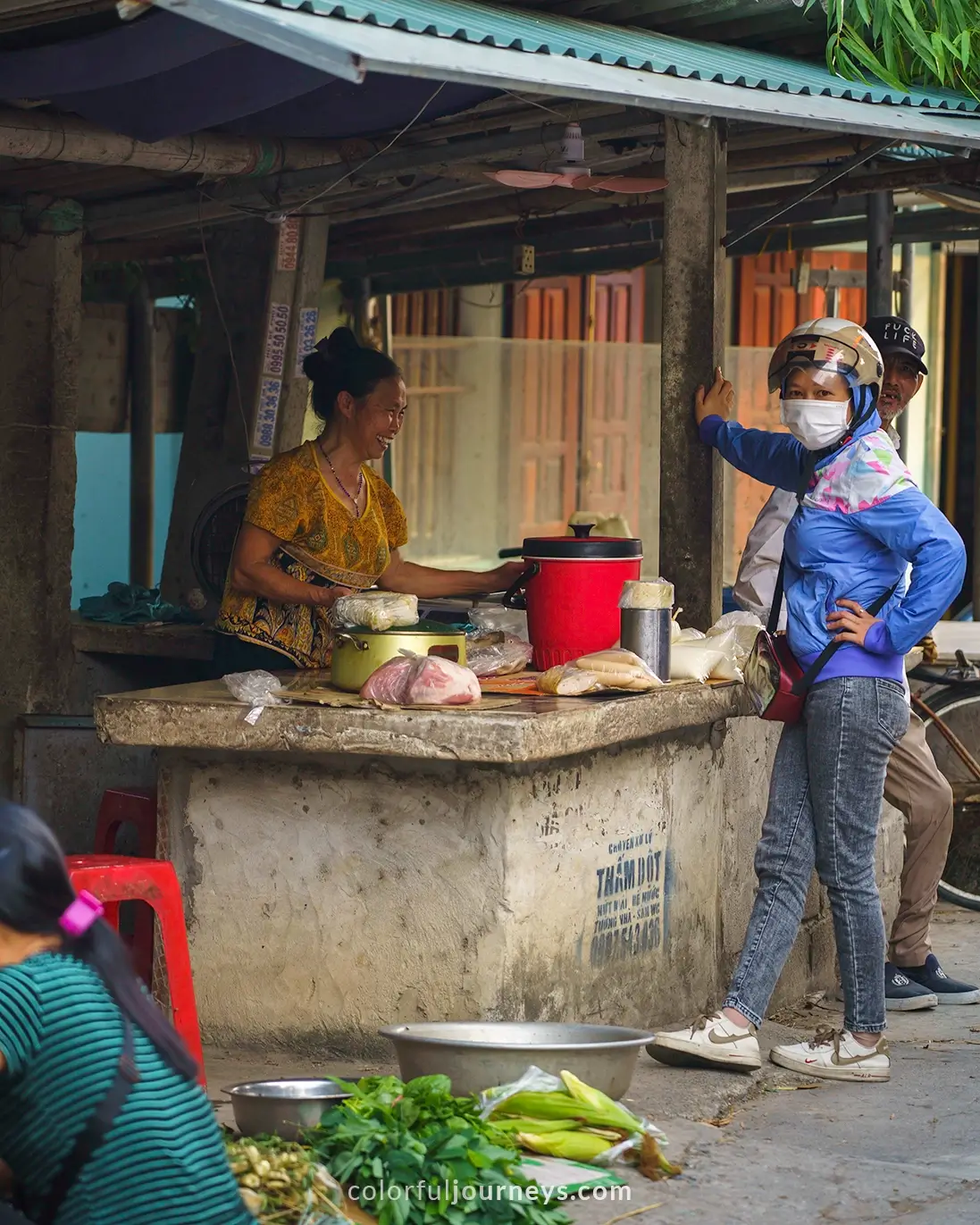 A market in Ninh Binh