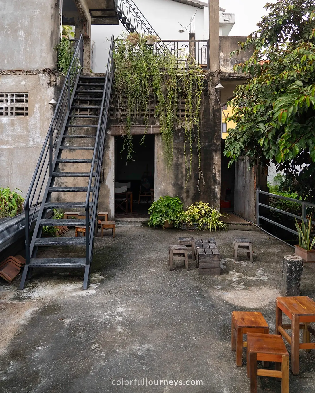 A cafe in Can Tho, Vietnam