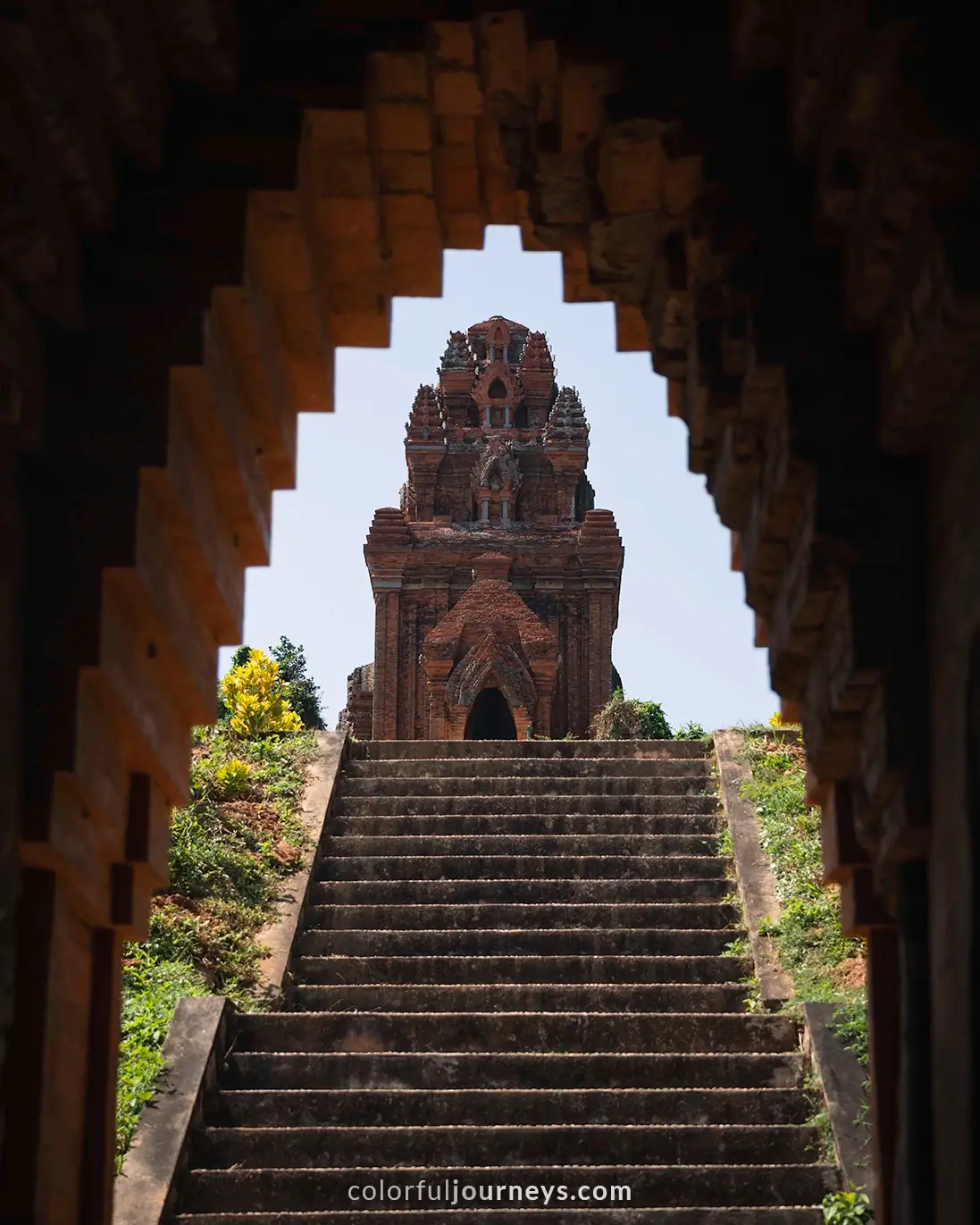 Banh It Cham towers in Quy Nhon, Vietnam