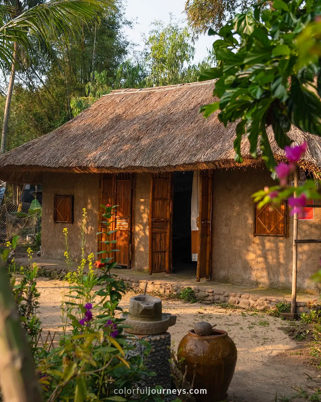 A homestay in Lang Go Co, Vietnam