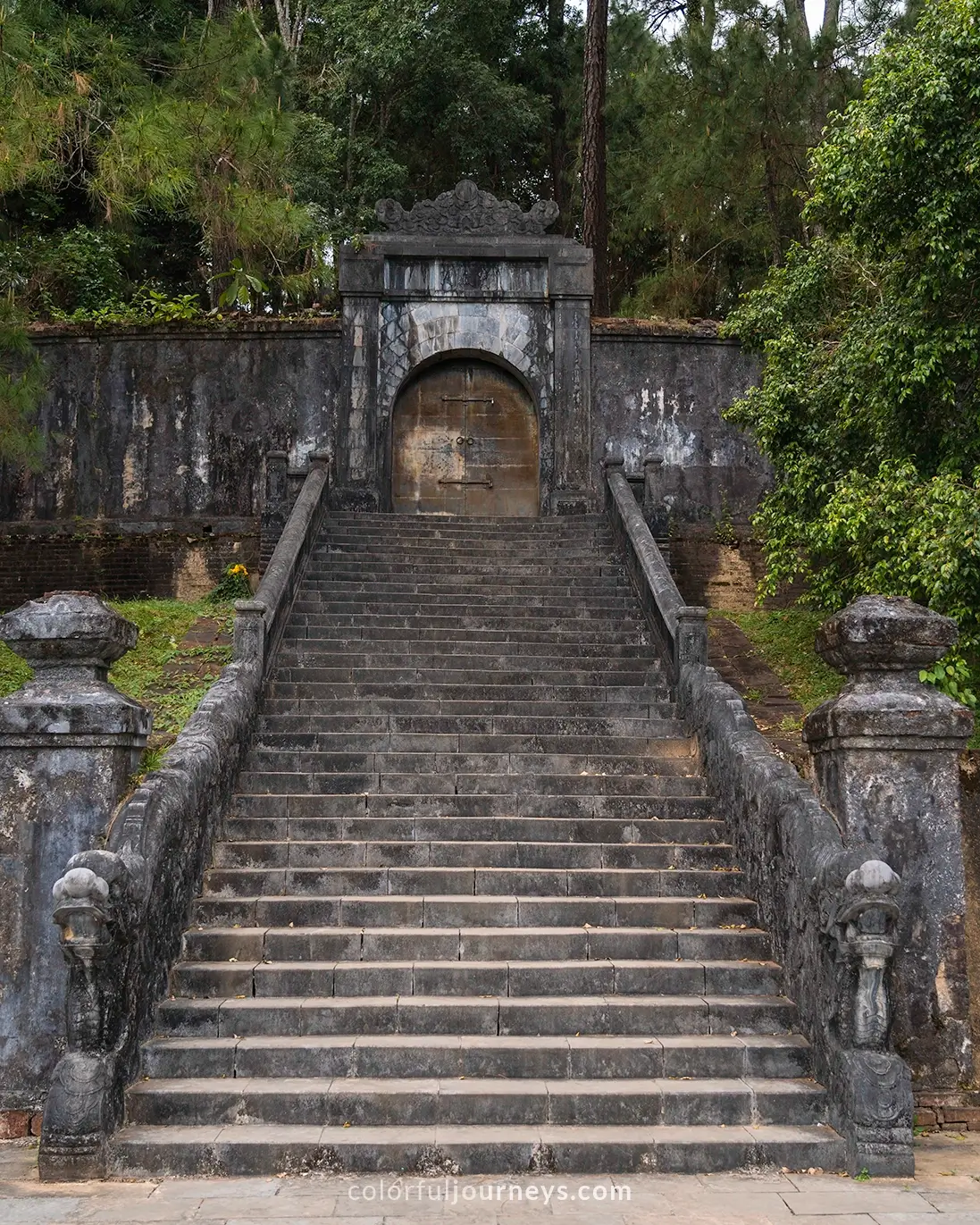 Minh Mang Mausoleum in Hue, Vietnam