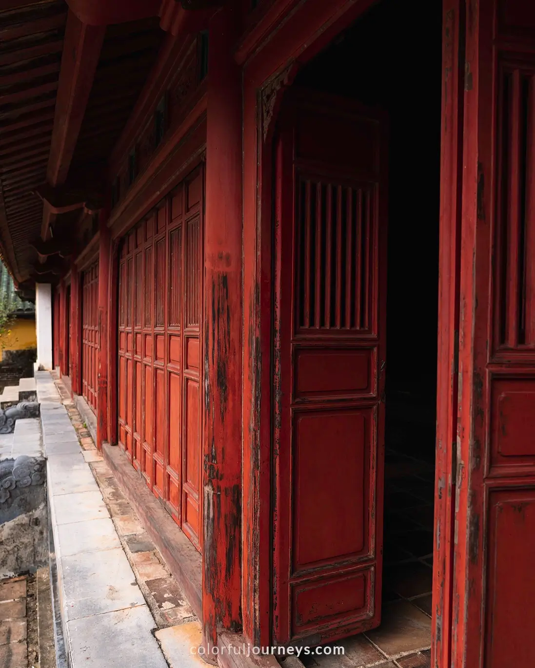 Minh Mang Mausoleum in Hue, Vietnam