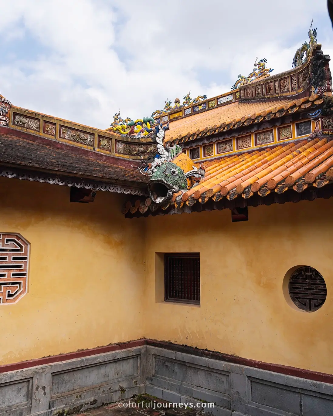 Dong Khanh Mausoleum in Hue, Vietnam