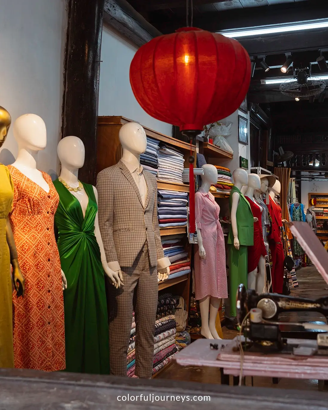 A tailor in Hoi An, Vietnam