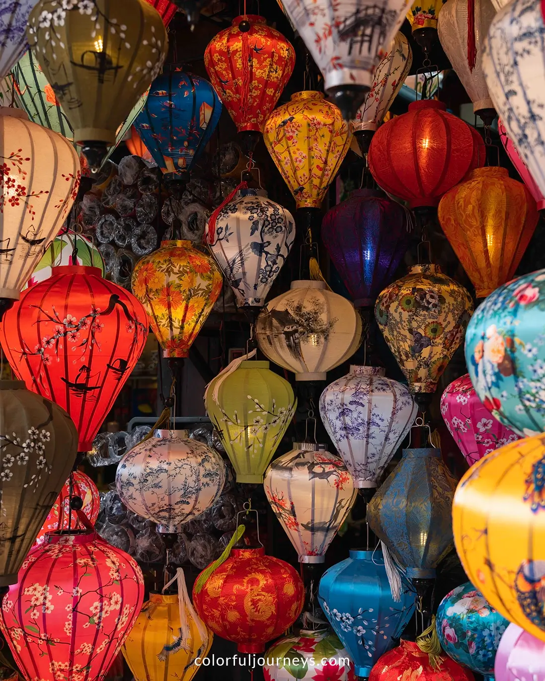 Colorful lanterns in Hoi An, Vietnam