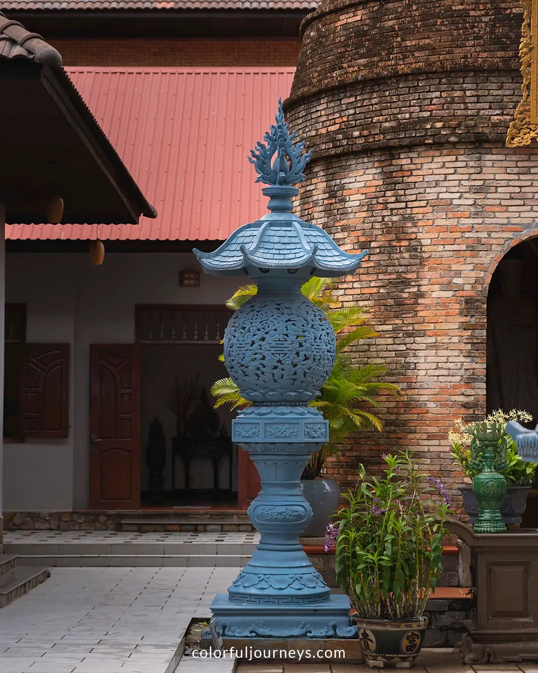Phat Da pagoda in Ha Tien, Vietnam