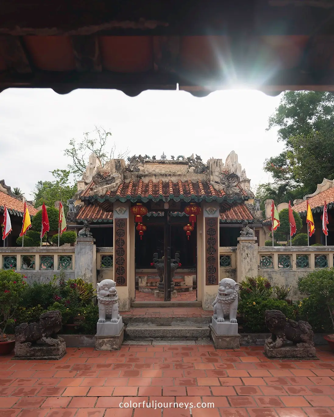 Mac Cuu's family tombs in Ha Tien, Vietnam