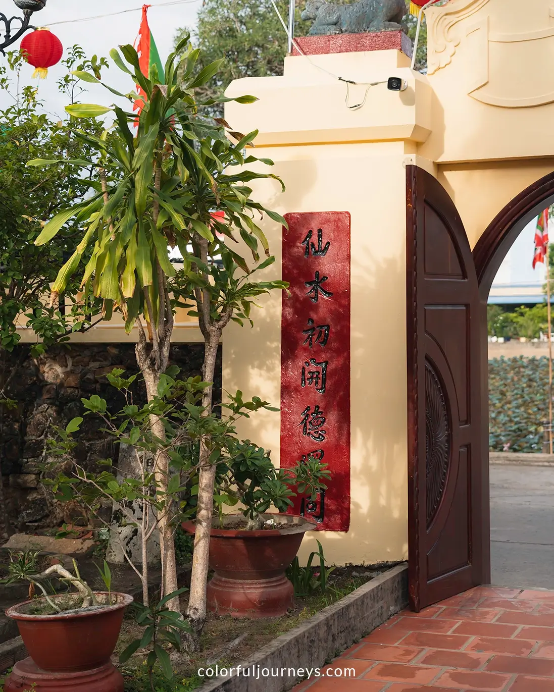 Mac Cuu's family tombs in Ha Tien, Vietnam