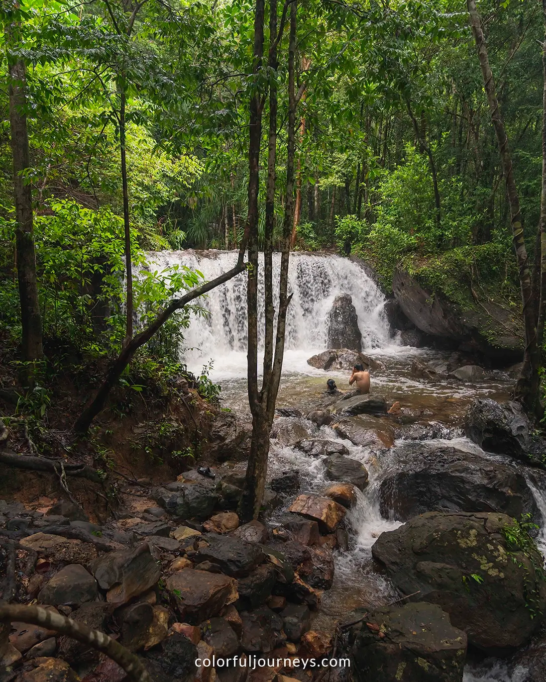 Suoi Tranh Waterfall on Phu Quoc Island, Vietnam