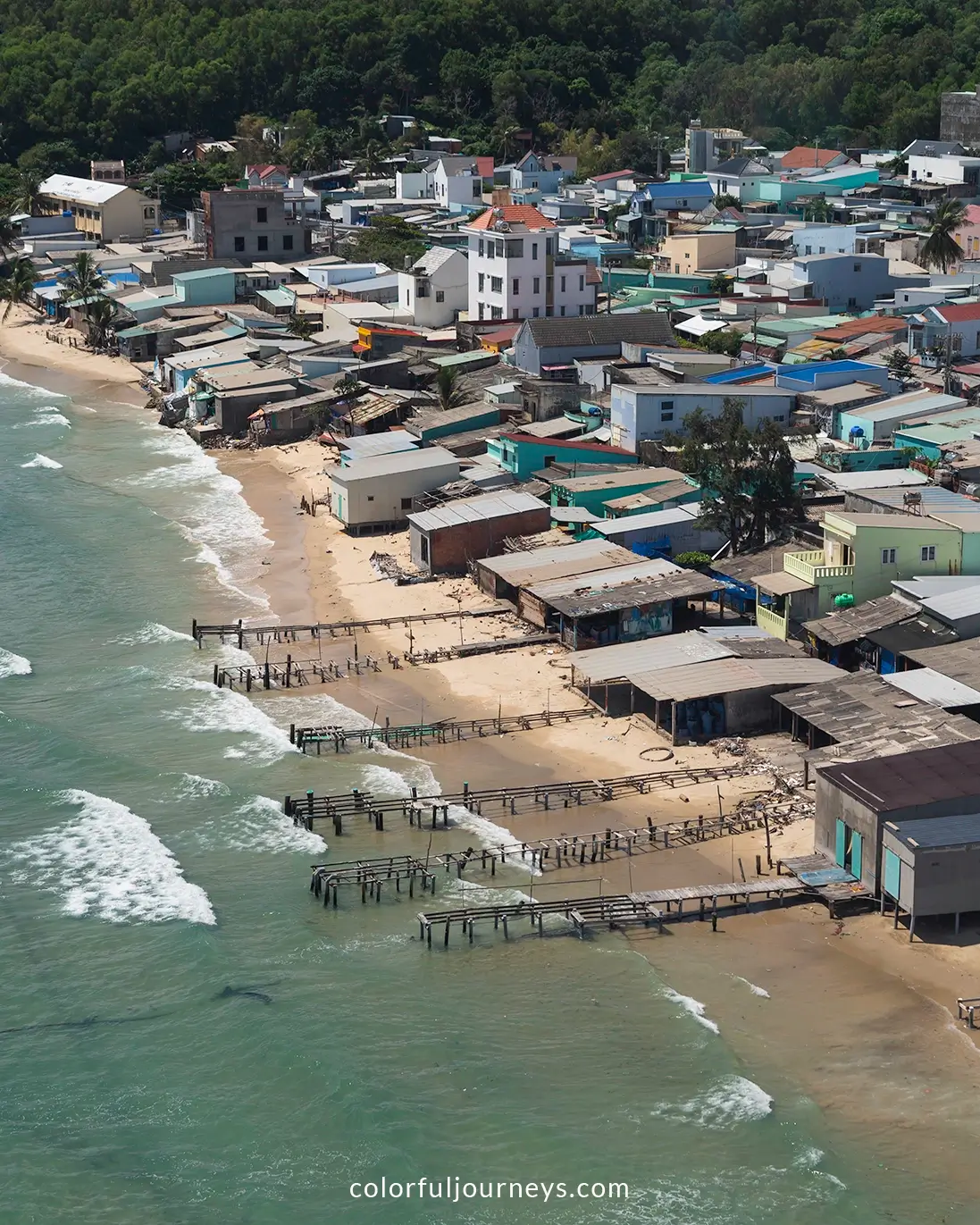 A fishing village on Phu Quoc Island, Vietnam