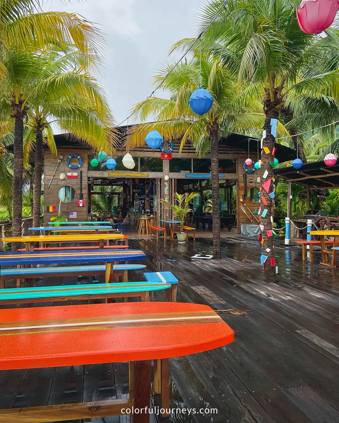 Rory's beach bar on Phu Quoc Island, Vietnam
