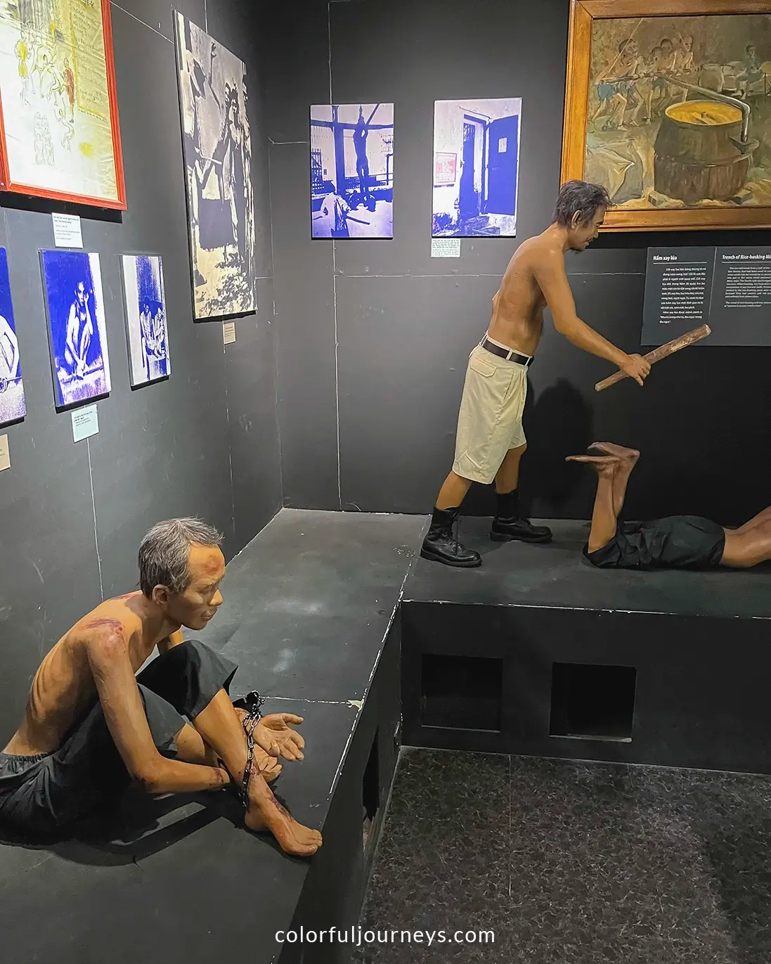 Mannequins at Con Dao Museum, Vietnam