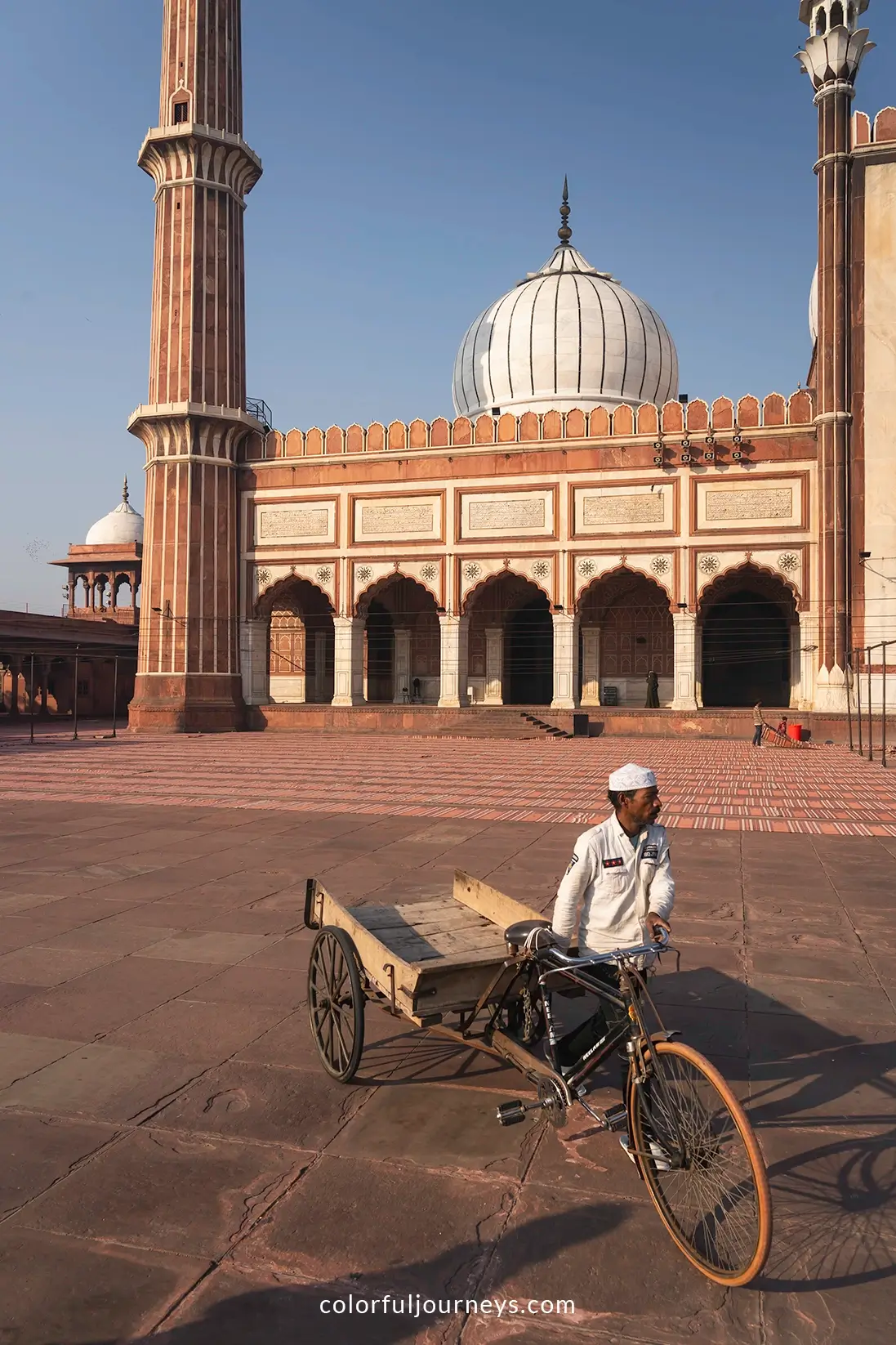 Jama Masjid in Delhi, India