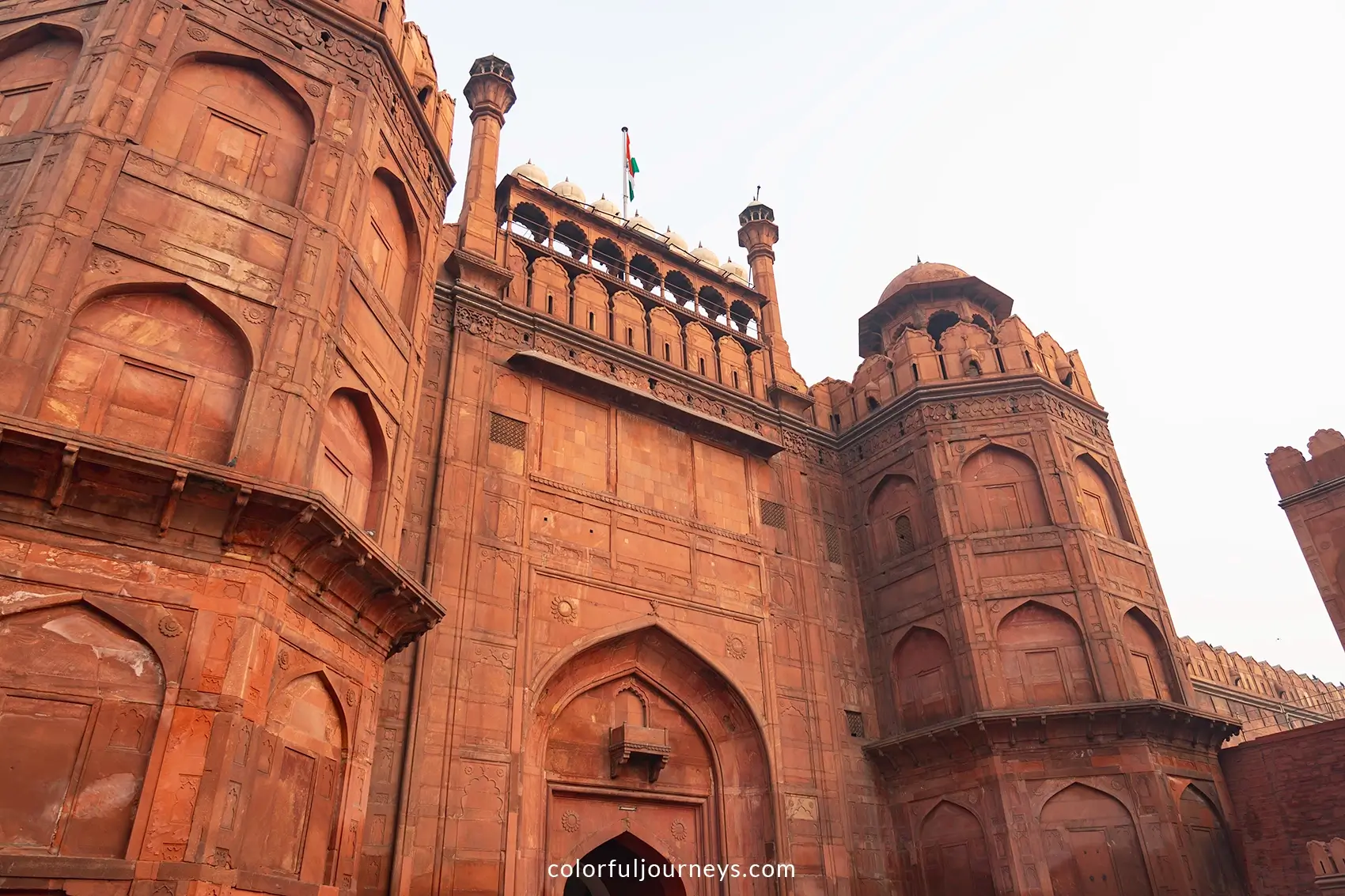 Red Fort in Delhi, India
