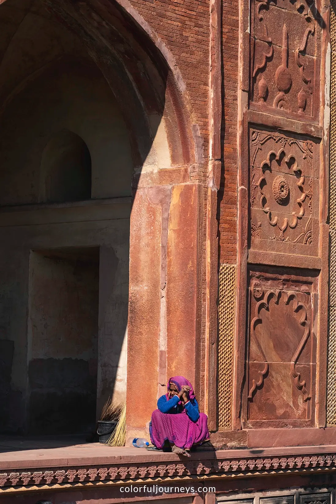 Tomb of Mariam-UZ-Zamani in Agra, India