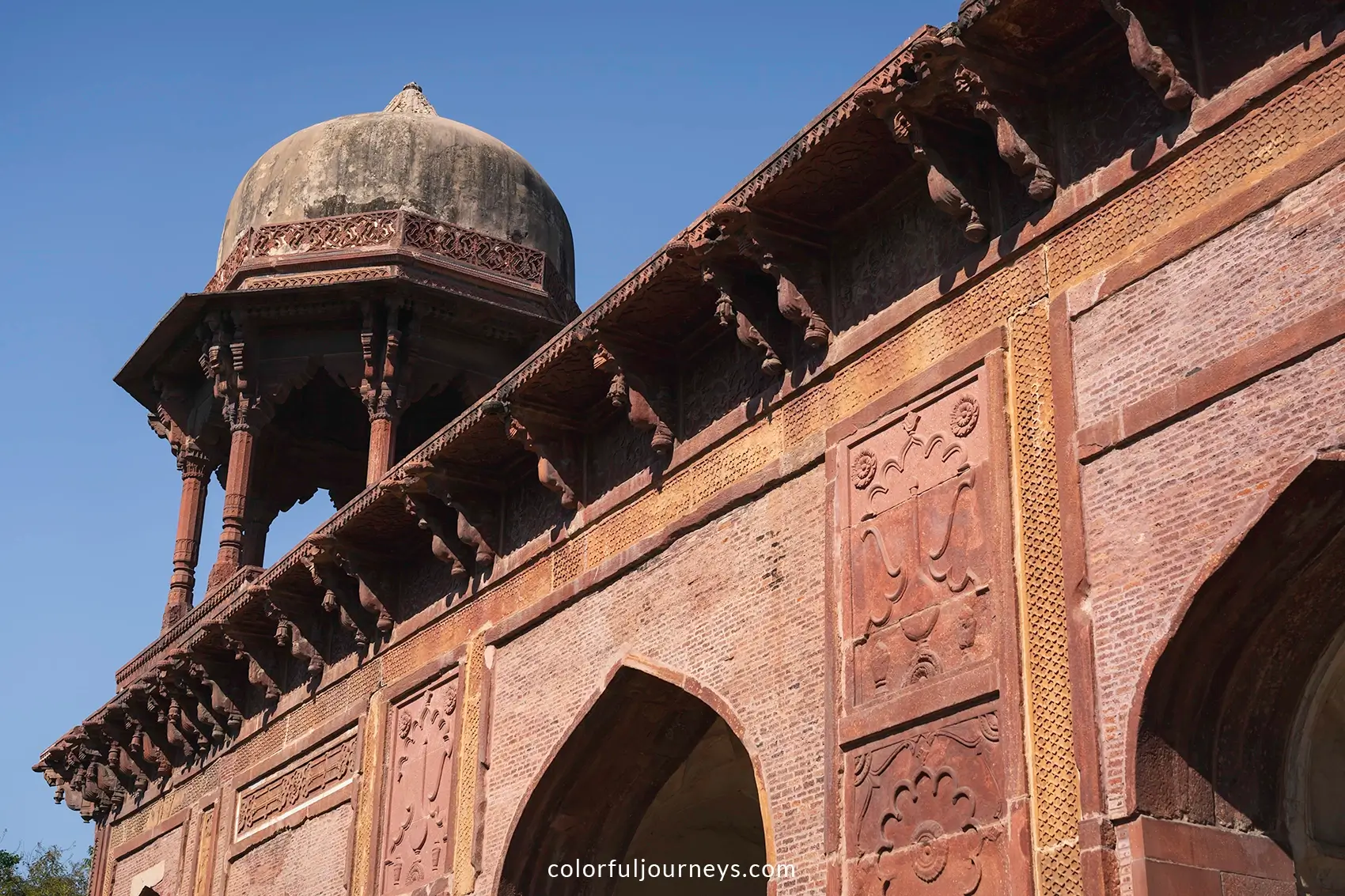 Tomb of Mariam-UZ-Zamani in Agra, India