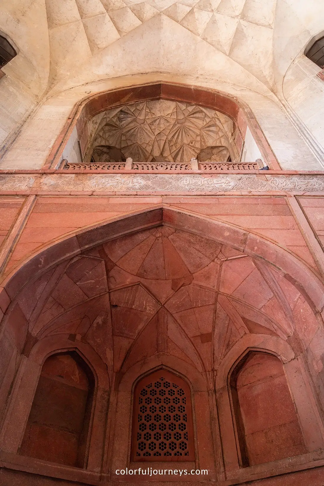 Tomb of Akbar the Great in Agra, India