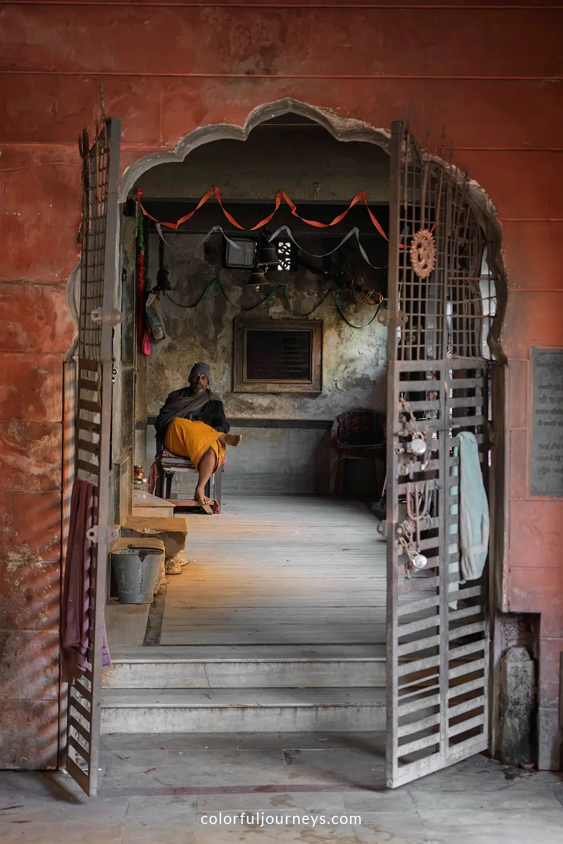 The Monkey Temple in Jaipur, India