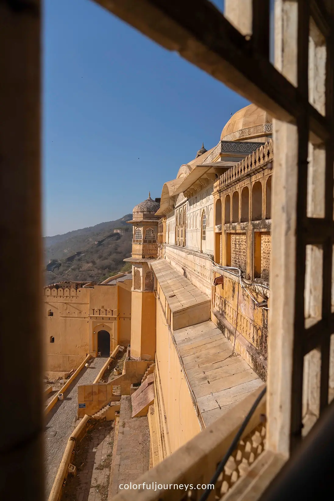Amber fort in Jaipur, India