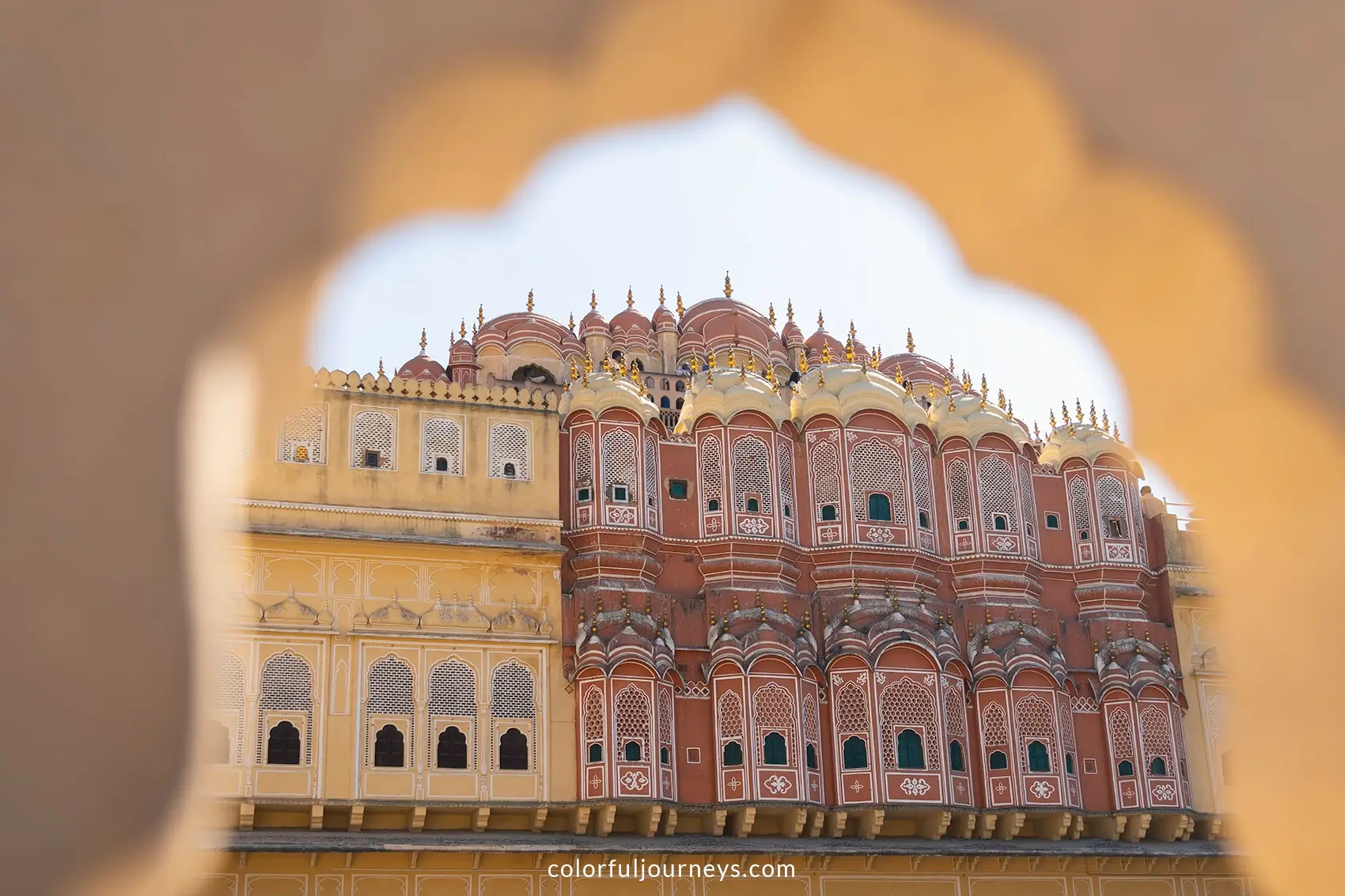 Hawa Mahal in Jaipur, India