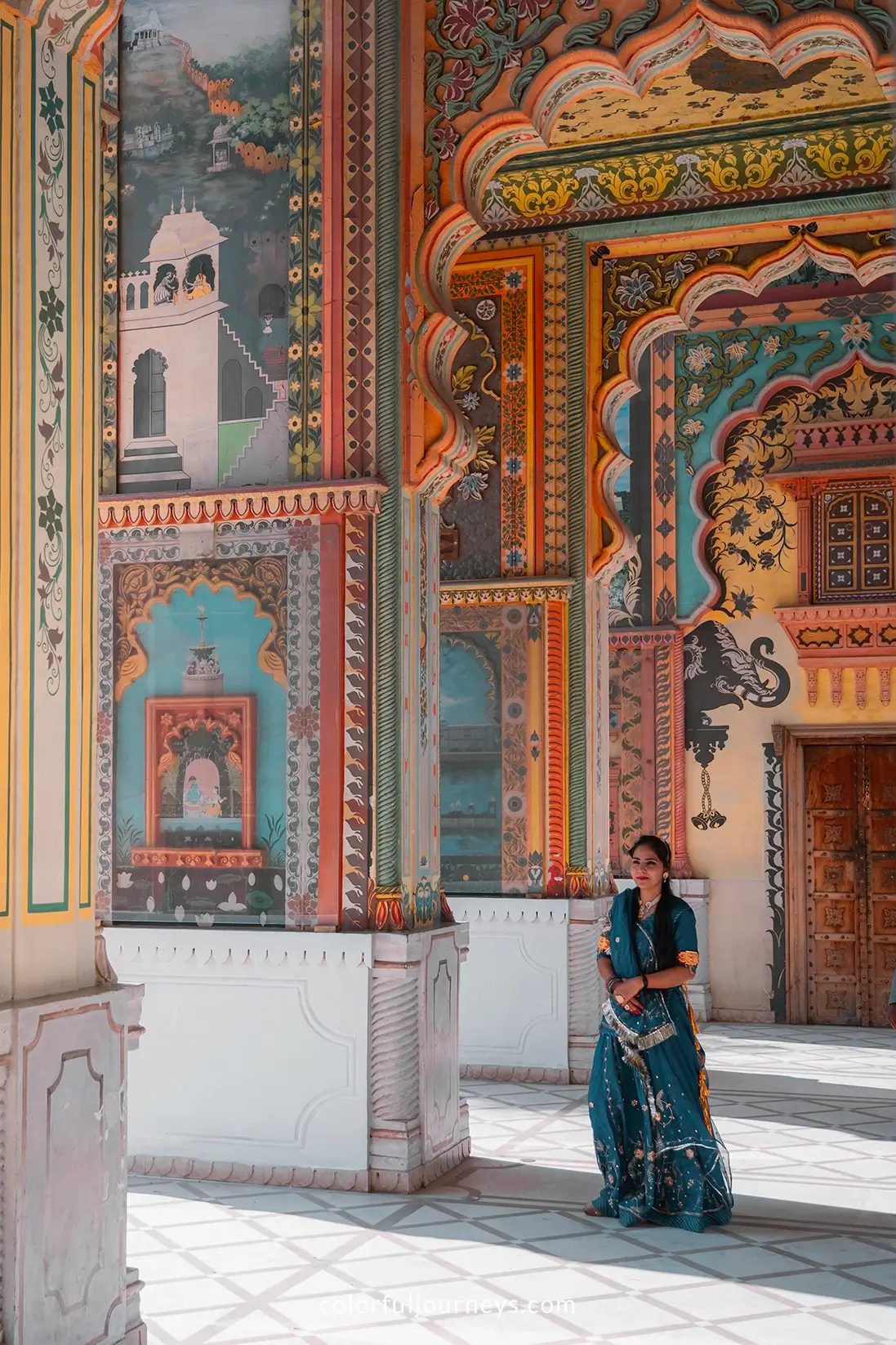 Patrika gate in Jaipur, India