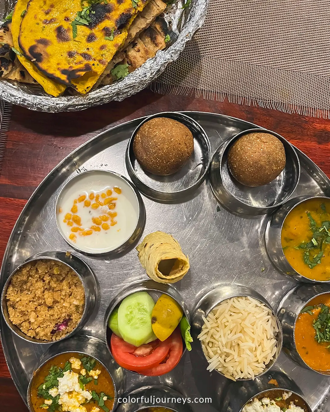 Food in Jaipur, India