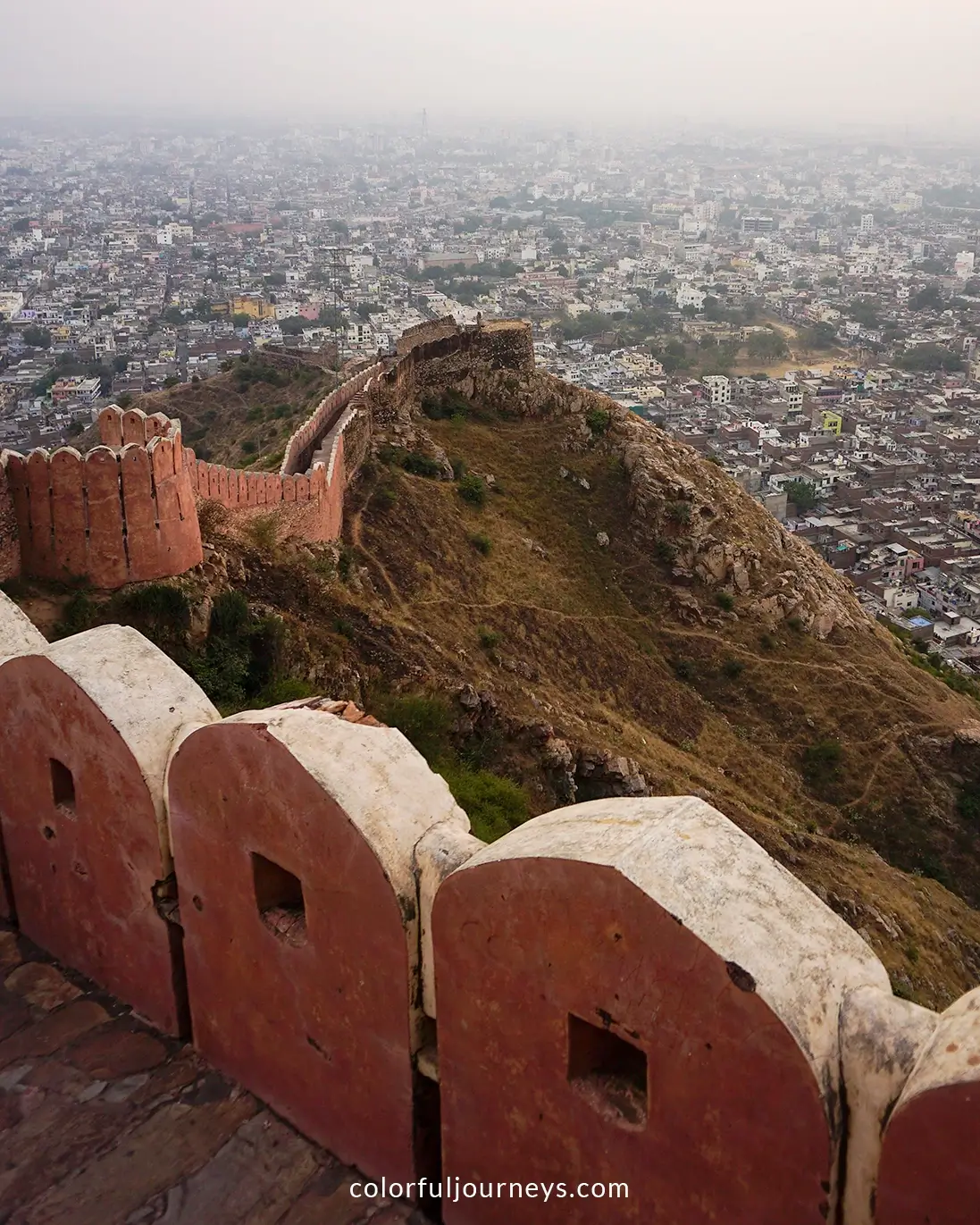 Nahargarh Fort in Jaipur, India