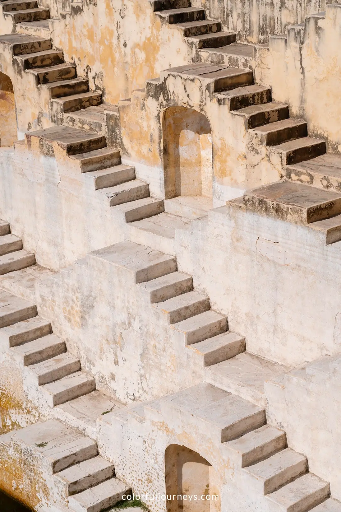 Panna Meena ka Kund steppwell in Jaipur, India