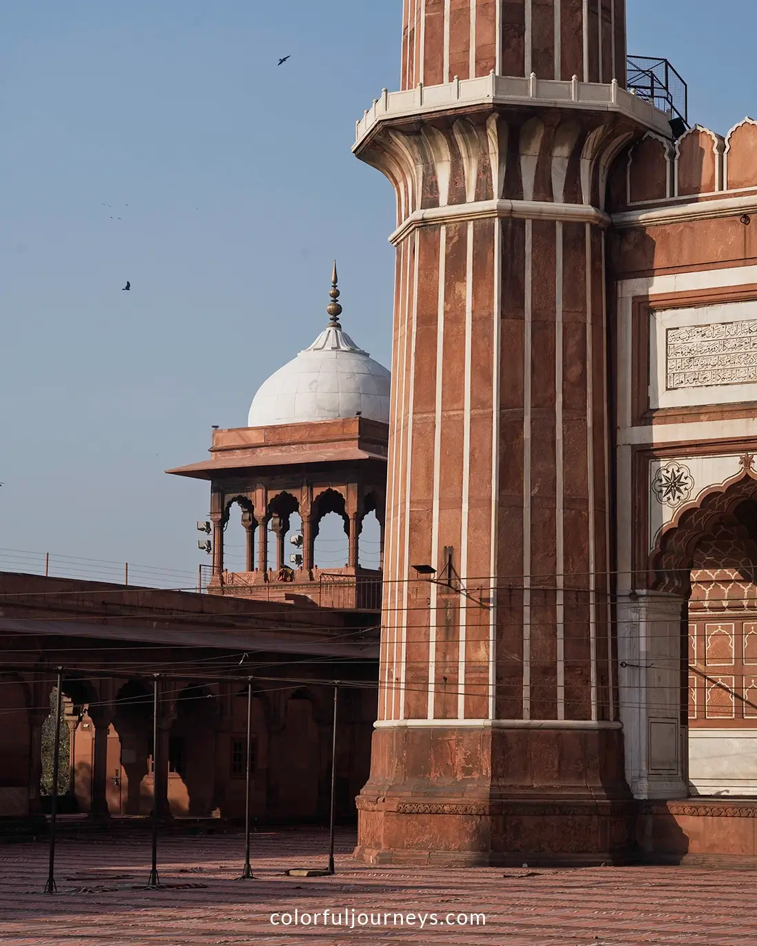 Jama Masjid in Delhi, India