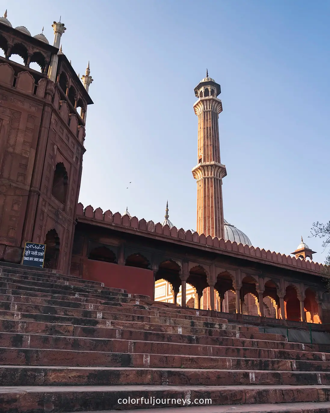 Jama Masjid in Delhi, India