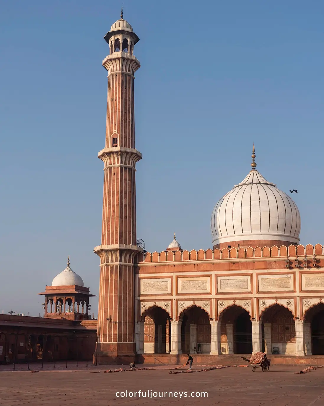 Jama Masjid in Delhi, India