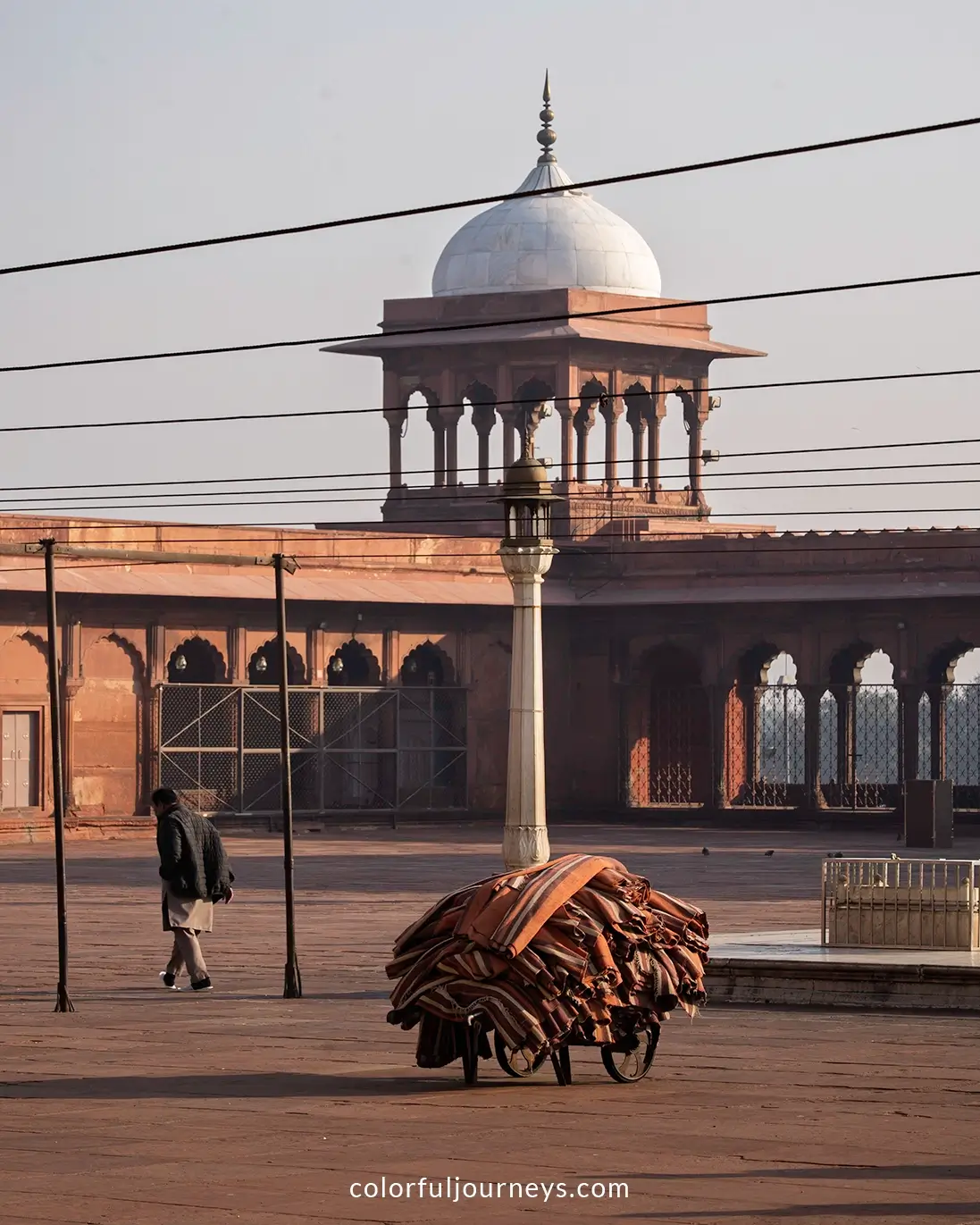 Jama Masjid in Delhi, India