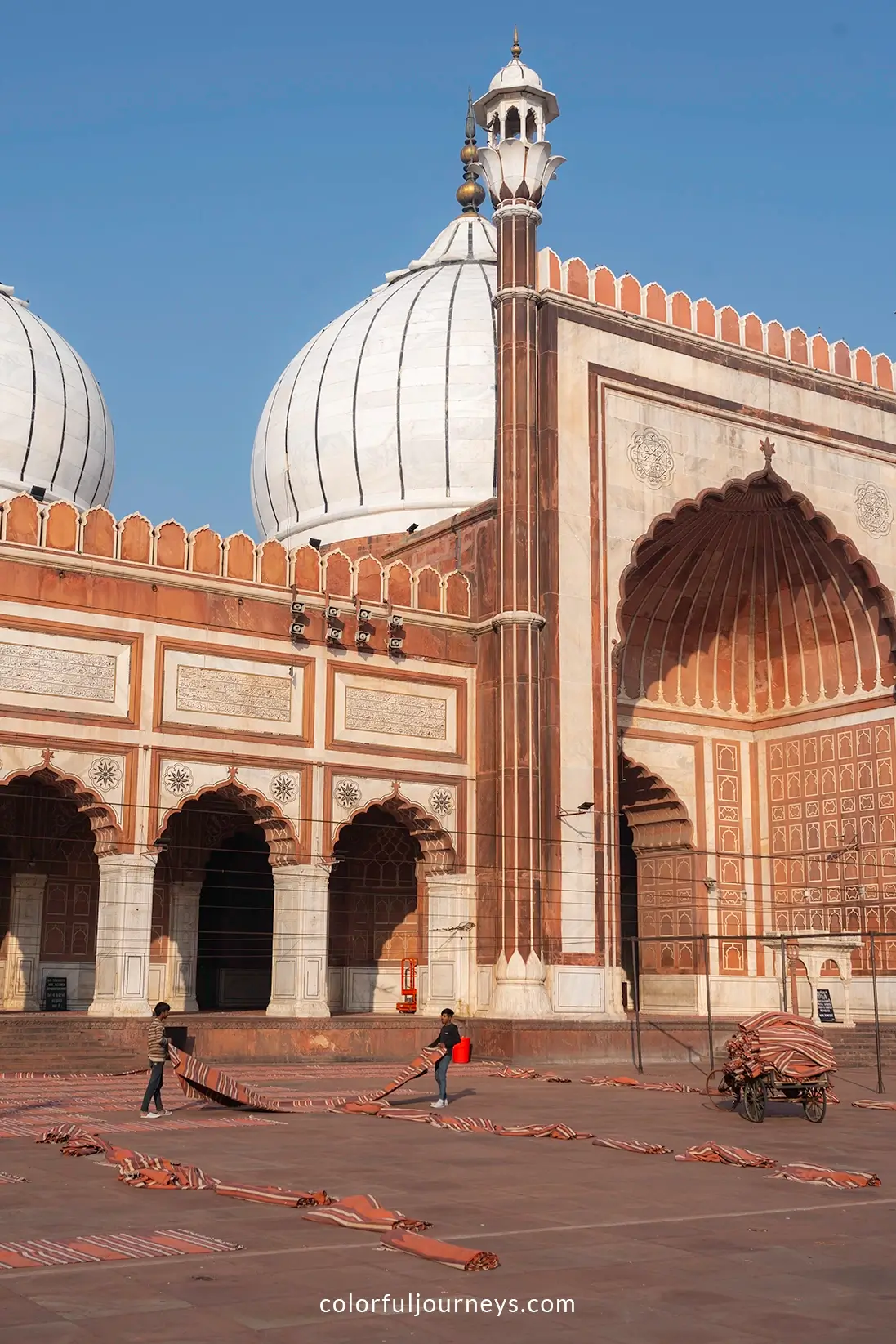Jama Masjid in Delhi, India