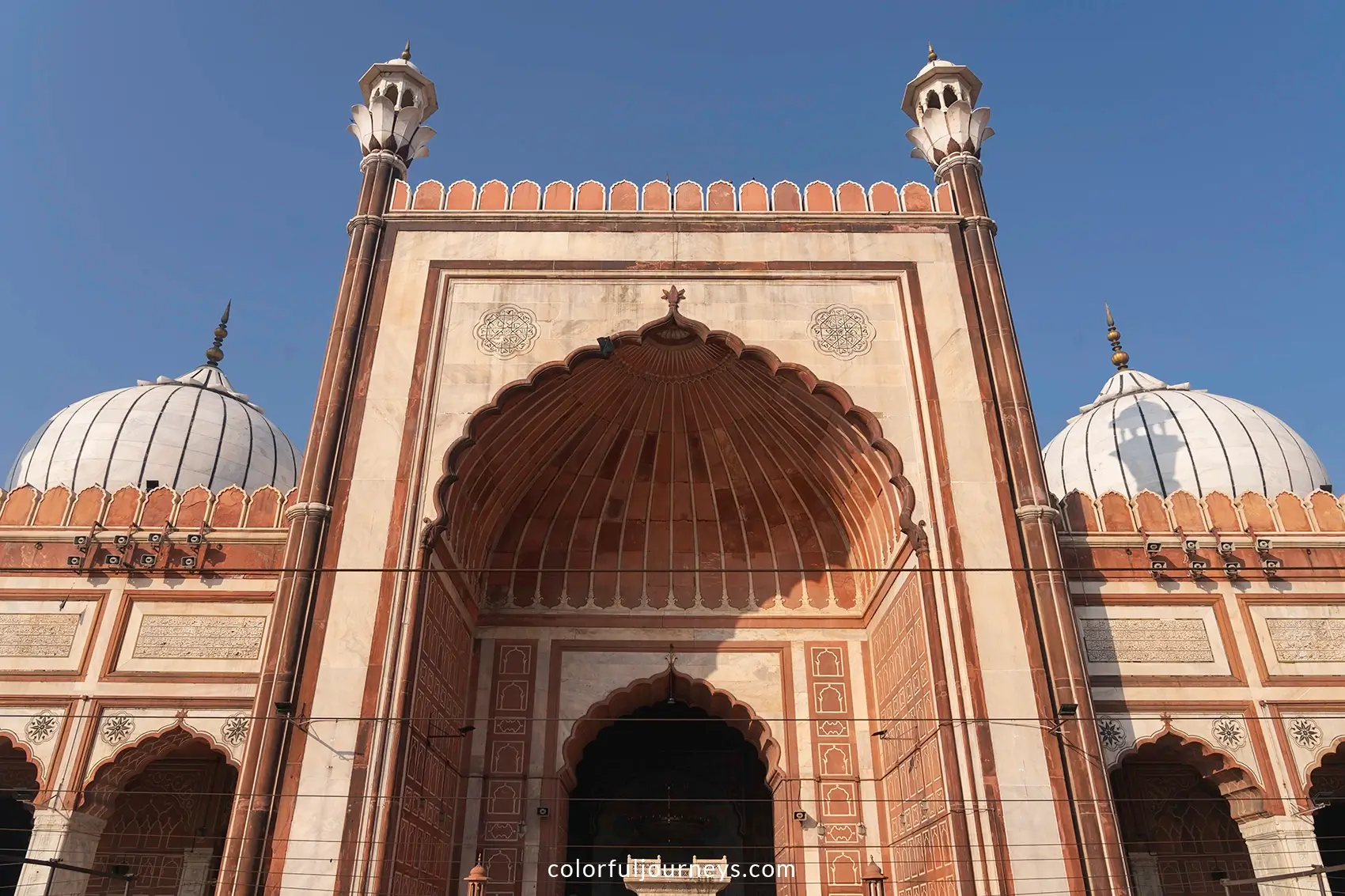 Jama Masjid in Delhi, India