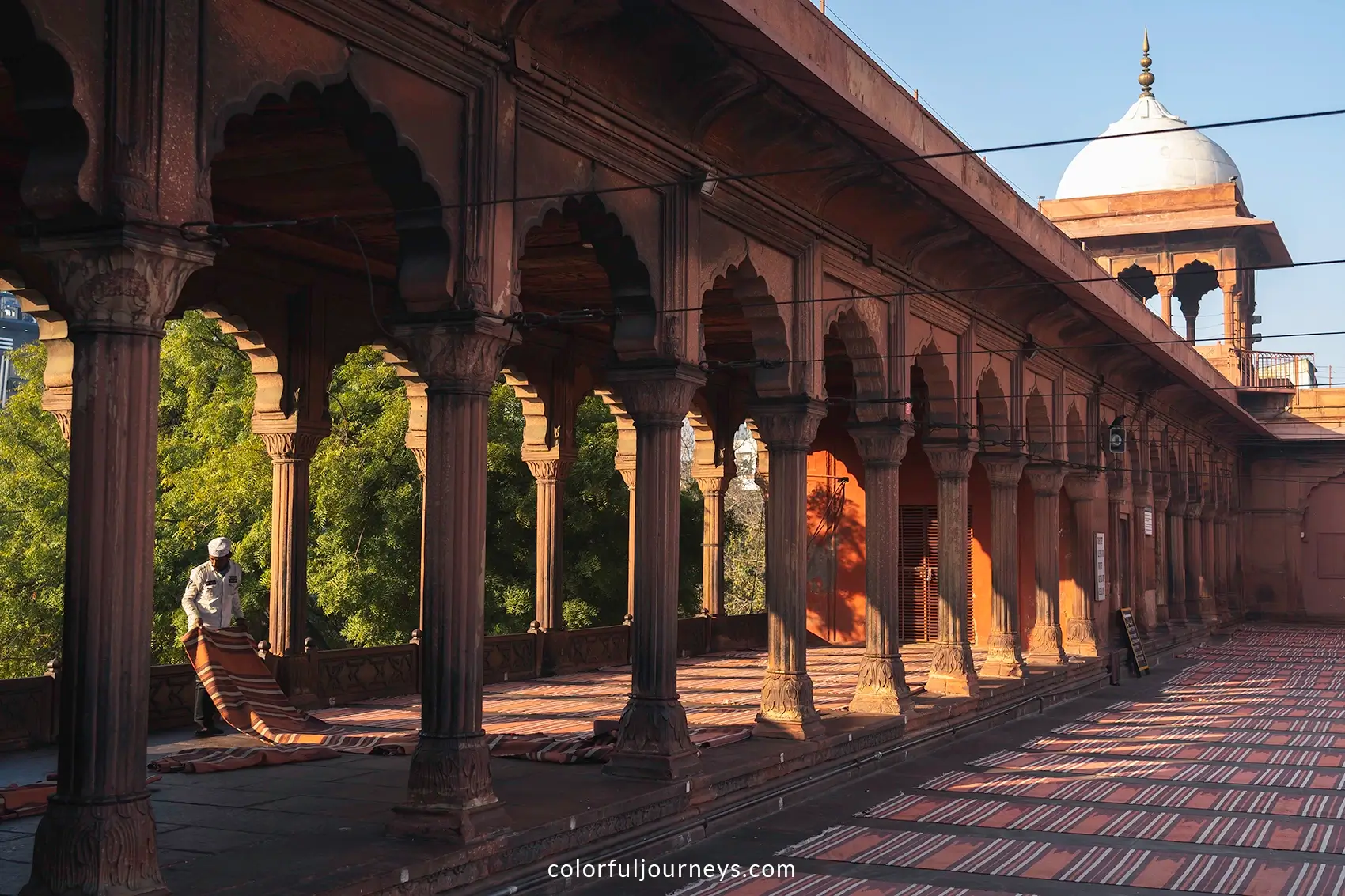 Jama Masjid in Delhi, India