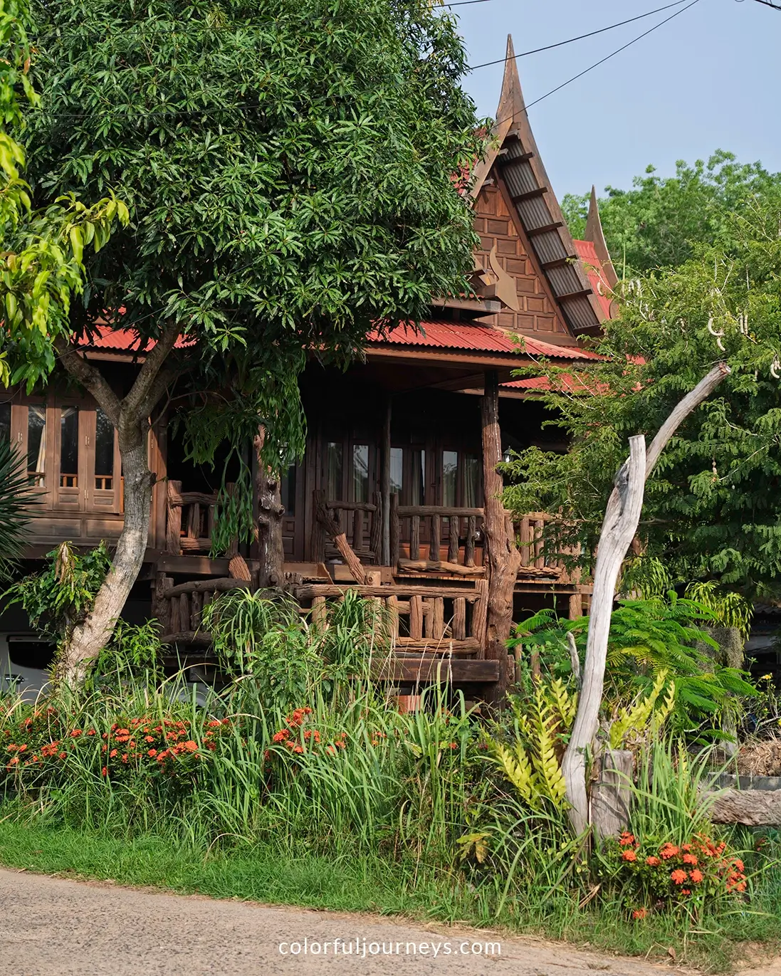 A traditional Thai building on Koh Yao Noi Island