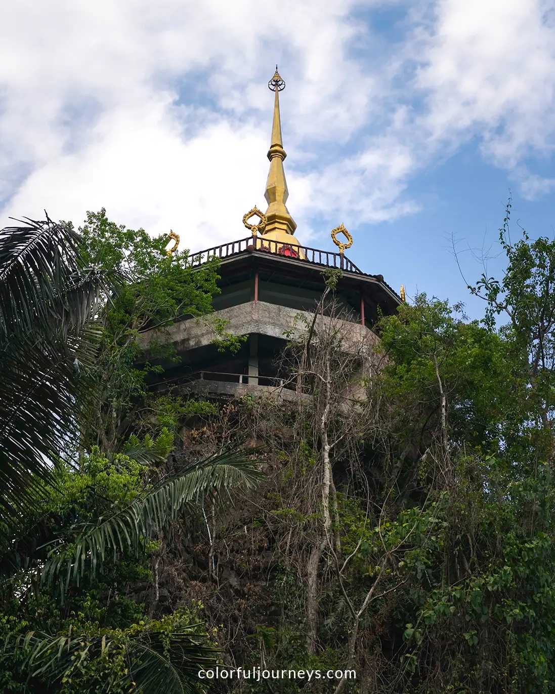 A temple in Phang Nga, Thailand