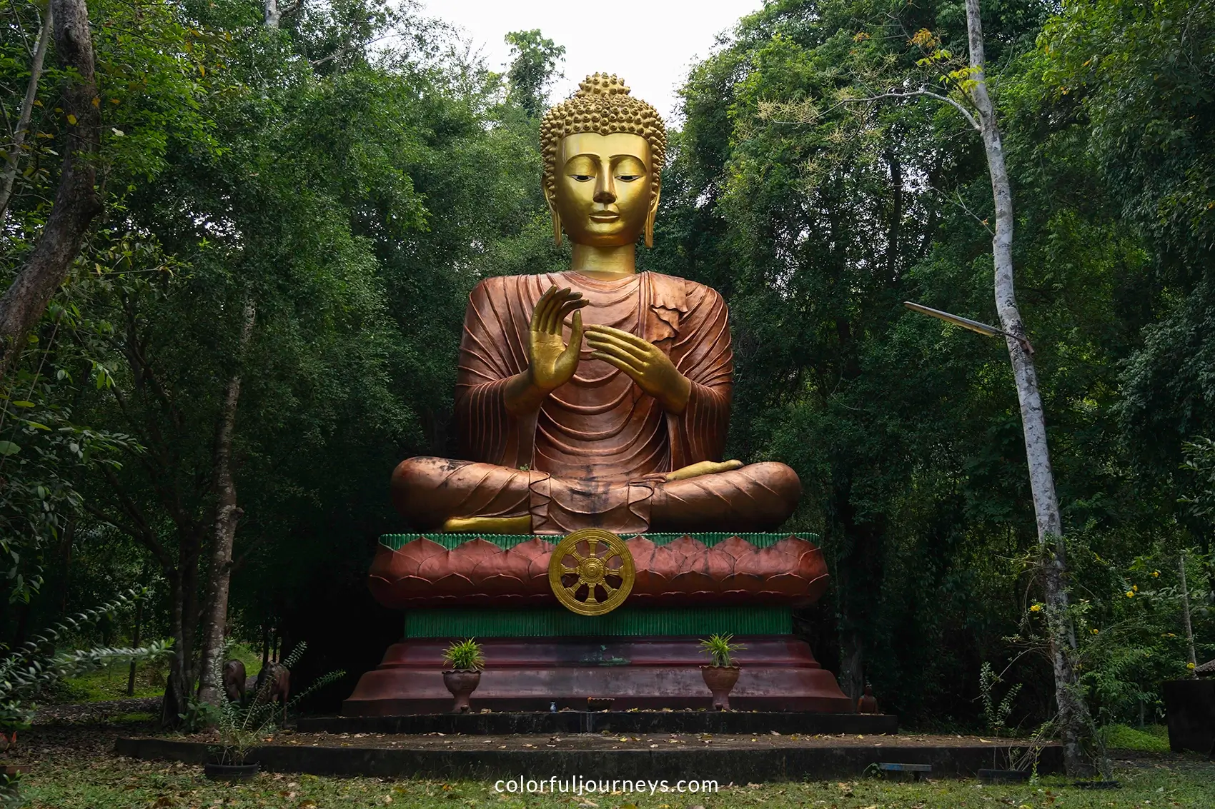 A Buddha Statue in Phang Nga, Thailand